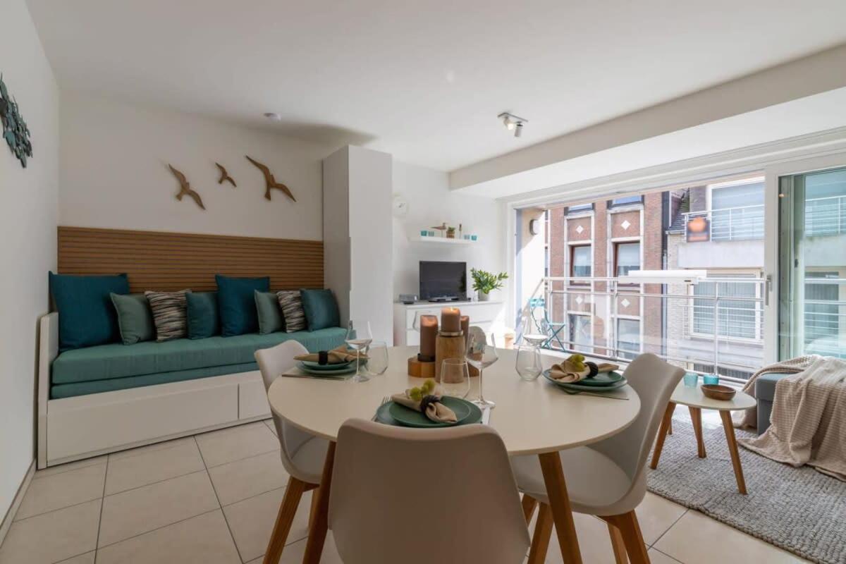 Ferienwohnung 'Blue Sea' - Studio In Ostend With Private Parking Exterior foto